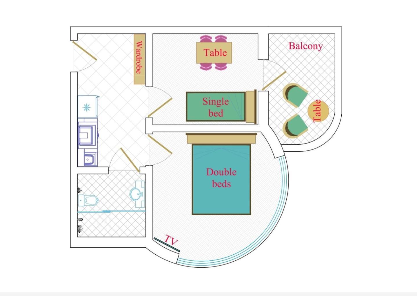 Leyla Apartments 2 Баку Номер фото